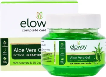 Eloway Pure Aloe Vera Gel for Face, Body & Hair Hydrates, Calms and Nourishes (100 g)