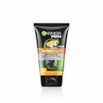 Garnier Men, Face Wash, Brightening & Anti-Pollution, TurboBright Double Action