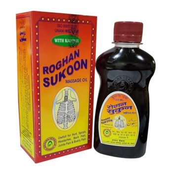 Ayush Roghan Sukoon Massage Oil, Red, 200 ml