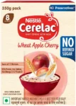 Nestle Cerelac Wheat Apple Carrot Baby Food Cereal with No Refined Sugar & No Preservatives Cereal