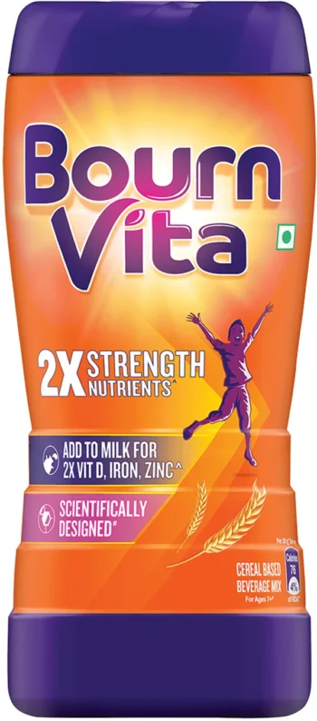 Bournvita Chocolate Drink Mix (Jar) 500Gm
