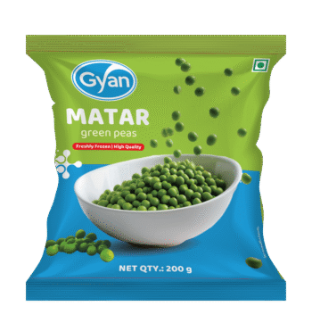 Gyan, Matar (Frozen) 200 gms (200 GM)