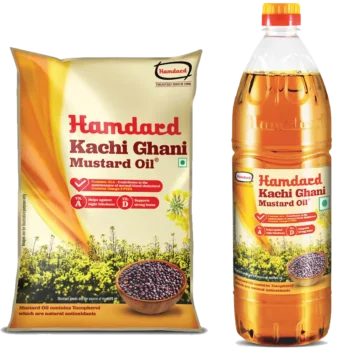 Hamdard Kachi Ghani Mustard Oil | Hamdard 1 Ltr