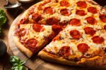 Large Pepperoni pizza