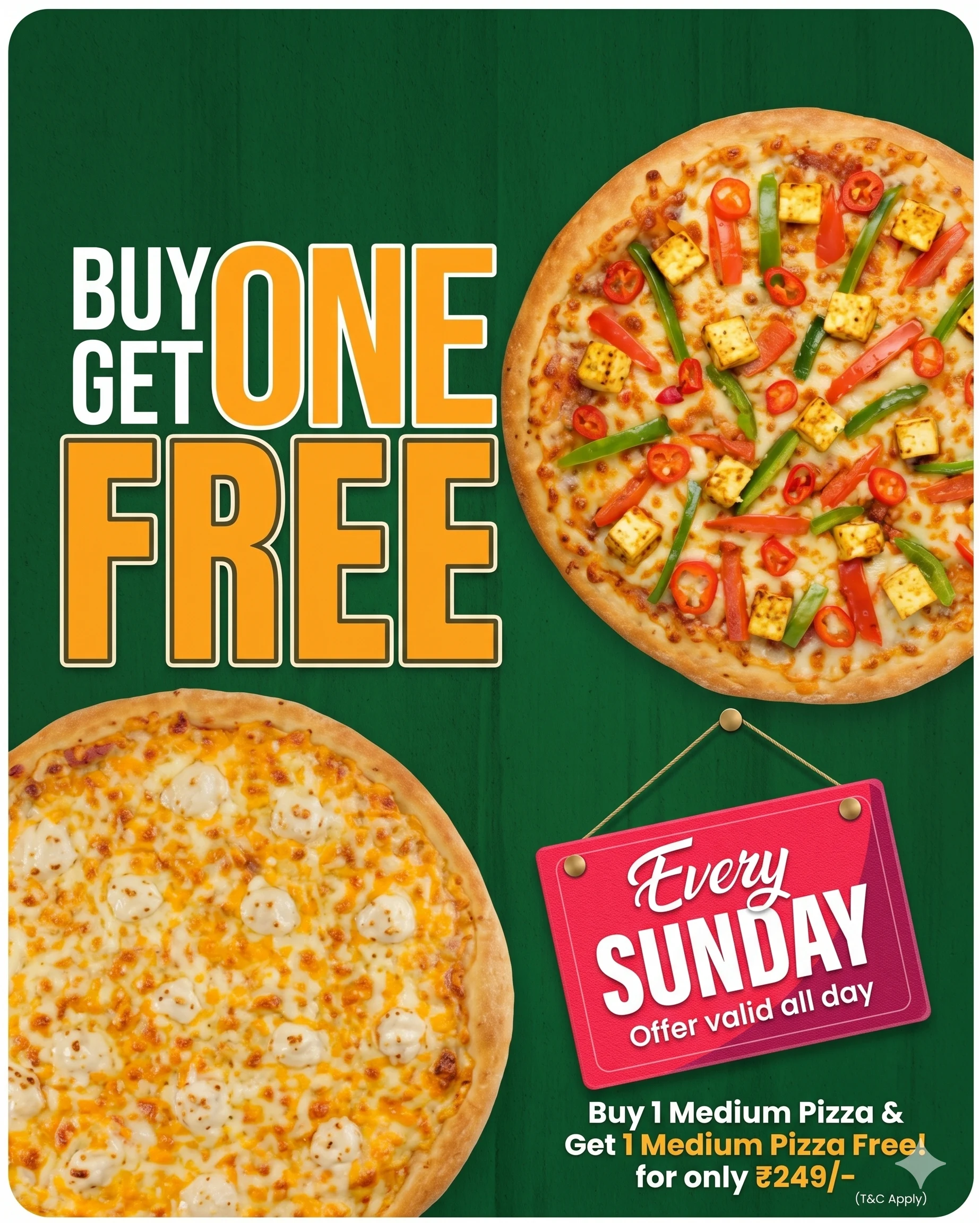 Special Combo 2 Pizzas
